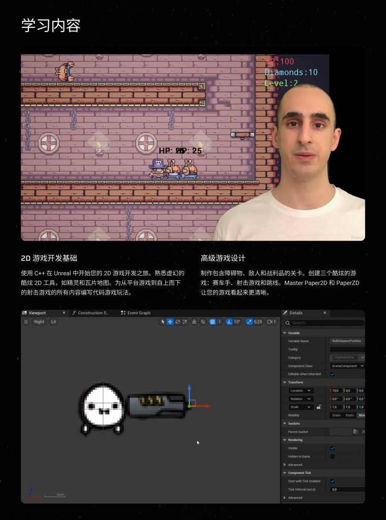 图片[4]-使用 C++ 制作您自己的史诗 2D 游戏-虚幻之初