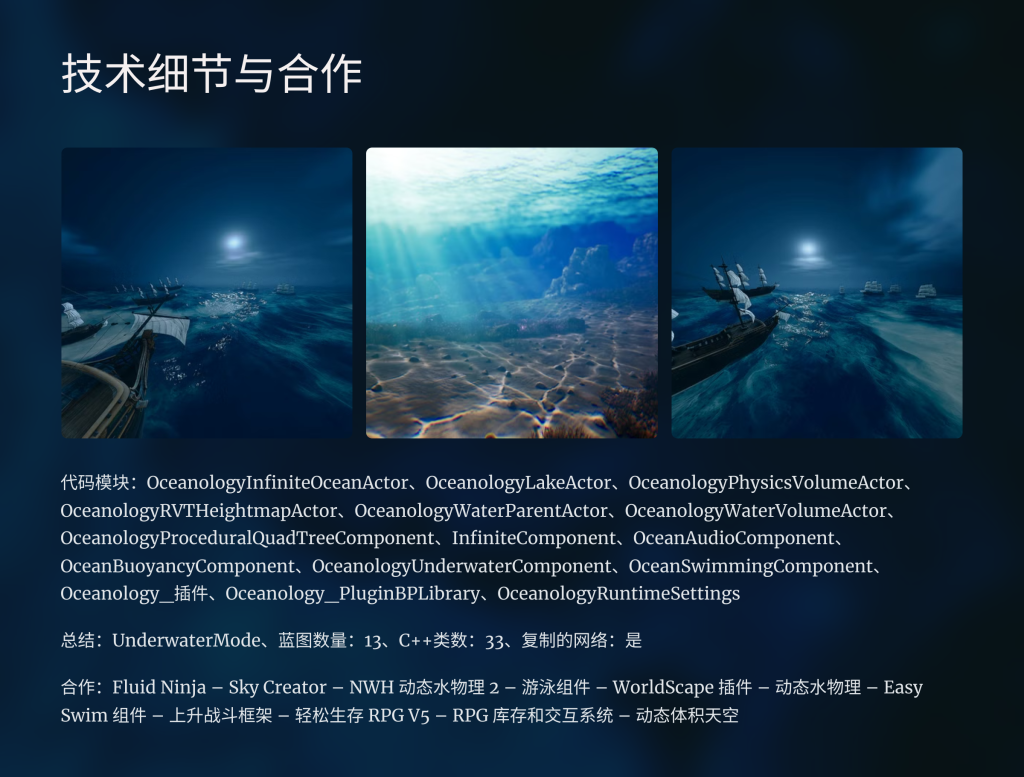 图片[8]-海洋 Unreal Engine Marketplace – Oceanology 5.7.0 UE 5.4-虚幻之初