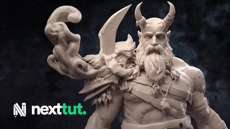 高级 Zbrush 角色创建-虚幻之初