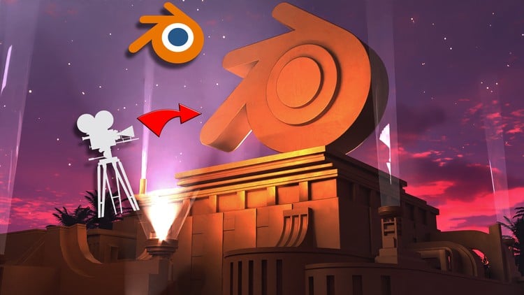 Blender 电影介绍：创建工作室风格的文本动画-虚幻之初