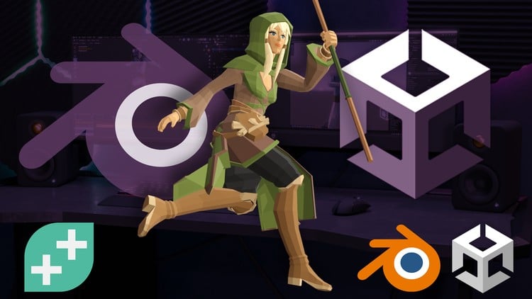 从 Blender 到 Unity：游戏资产、角色和动画-虚幻之初