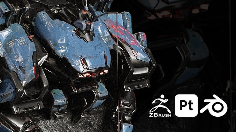 完整的资产创建工作流程（Zbrush、Painter 3D、Blender）-虚幻之初