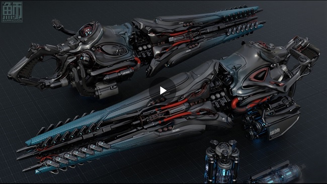 3D 武器设计 VR 工作流程-虚幻之初