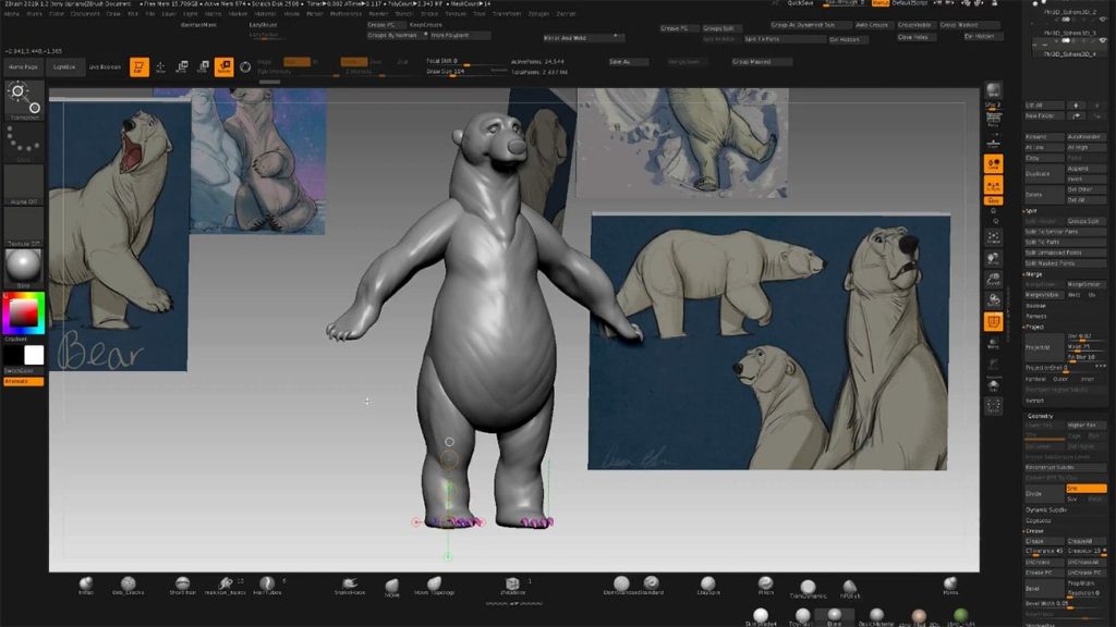 图片[4]-生物艺术老师——与 Tony Cipriano 一起在 ZBrush 中进行雕刻-虚幻之初