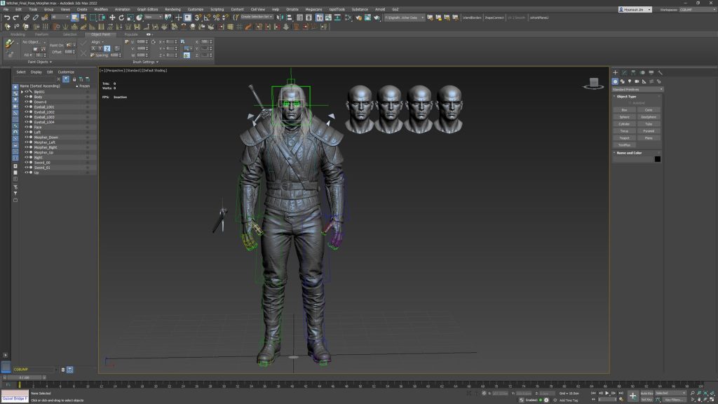 图片[11]-ZBrush 全流程创建超写实角色巫师 3D 游戏人物建模雕刻教程-虚幻之初