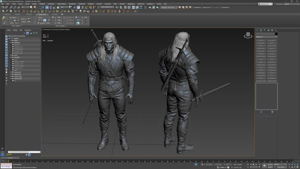 图片[17]-ZBrush 全流程创建超写实角色巫师 3D 游戏人物建模雕刻教程-虚幻之初