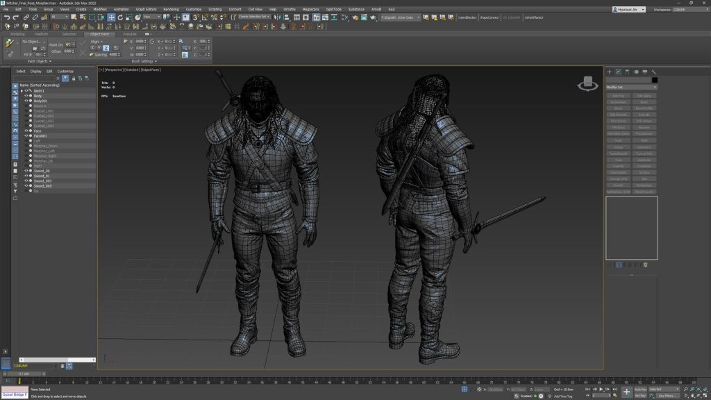 图片[18]-ZBrush 全流程创建超写实角色巫师 3D 游戏人物建模雕刻教程-虚幻之初