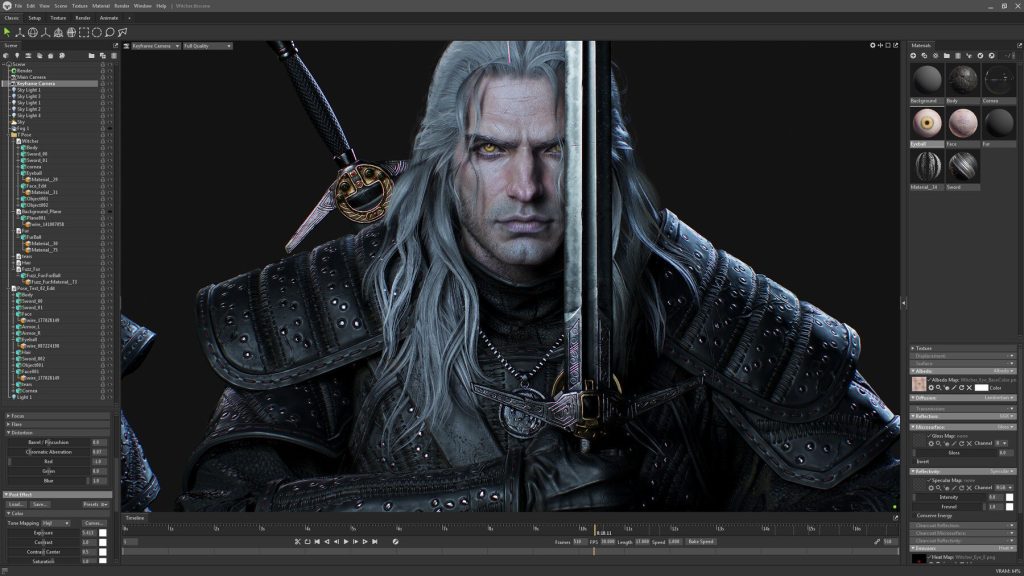 图片[3]-ZBrush 全流程创建超写实角色巫师 3D 游戏人物建模雕刻教程-虚幻之初