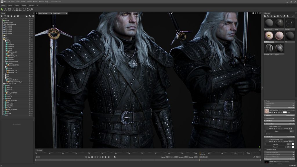 图片[7]-ZBrush 全流程创建超写实角色巫师 3D 游戏人物建模雕刻教程-虚幻之初