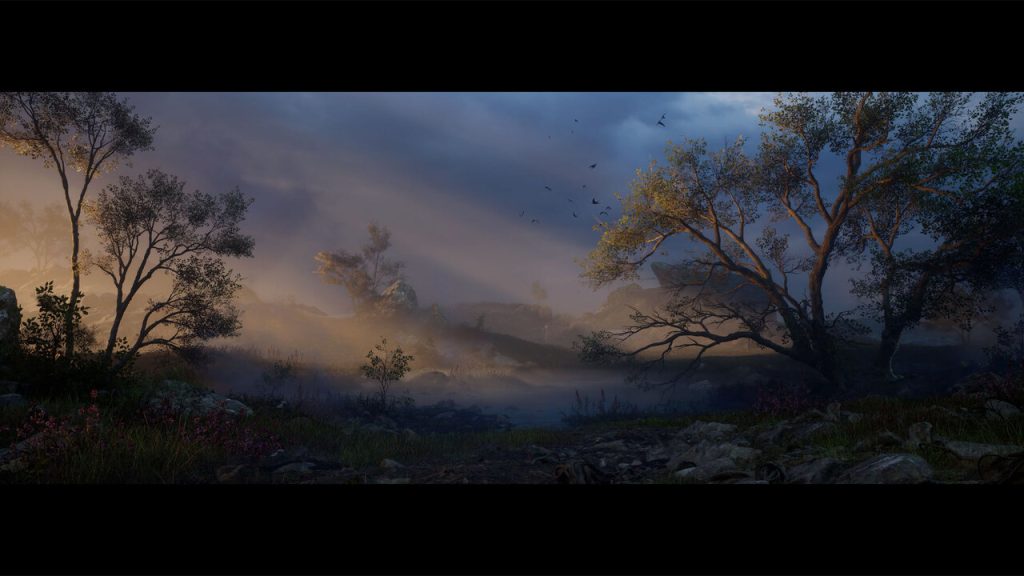 使用 Speedtree 和摄影测量为游戏创建沼泽场景-虚幻之初