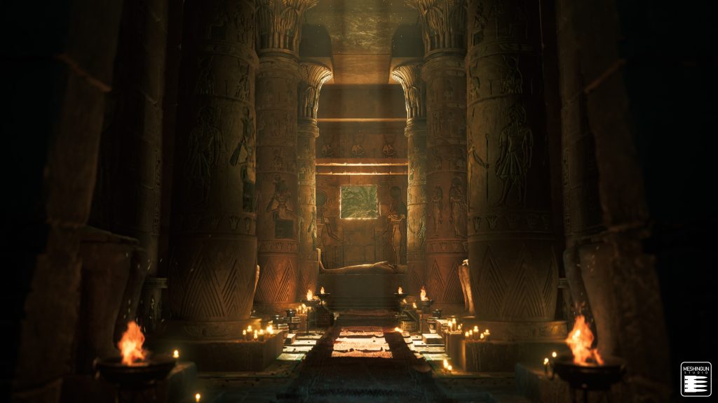 图片[2]-法老遗产：埃及神庙 UE5  Pharaoh’s Legacy: Egyptian Temple Megapack UE5-虚幻之初