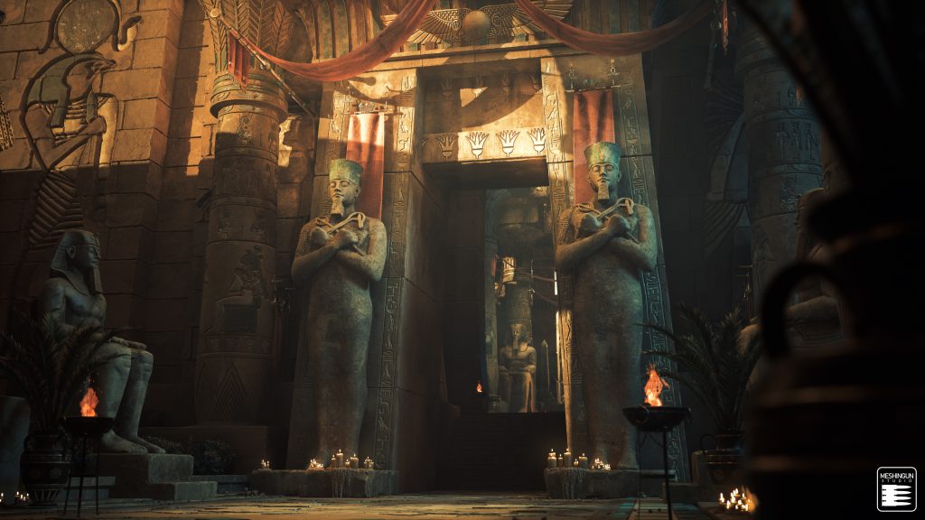 图片[4]-法老遗产：埃及神庙 UE5  Pharaoh’s Legacy: Egyptian Temple Megapack UE5-虚幻之初