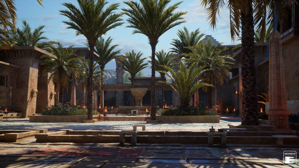图片[11]-法老遗产：埃及神庙 UE5  Pharaoh’s Legacy: Egyptian Temple Megapack UE5-虚幻之初