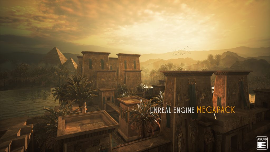 图片[5]-法老遗产：埃及神庙 UE5  Pharaoh’s Legacy: Egyptian Temple Megapack UE5-虚幻之初