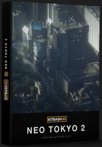 Kitbash3D – Neo Tokyo 更新版本-虚幻之初