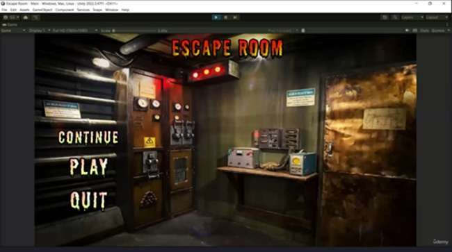 使用 Unity 和 C 创建 3D 益智逃脱游戏-虚幻之初