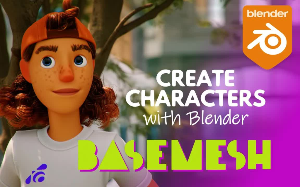 BASEMESH： 使用 Blender 快速创建风格化的角色-虚幻之初