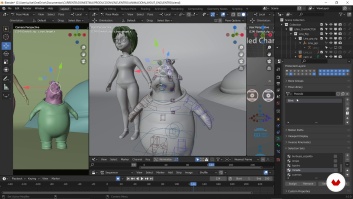 图片[5]-在 Blender 中制作 3D 卡通人物动画-虚幻之初