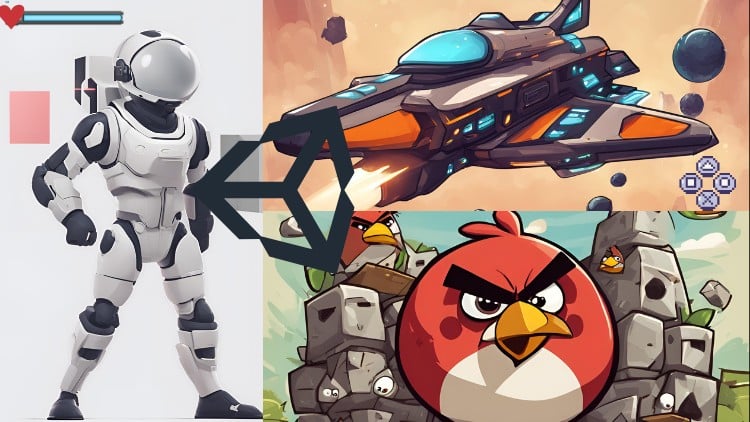 -Udemy – 掌握 2D 游戏开发：在 Unity 中创建 4 个完整的游戏-虚幻之初