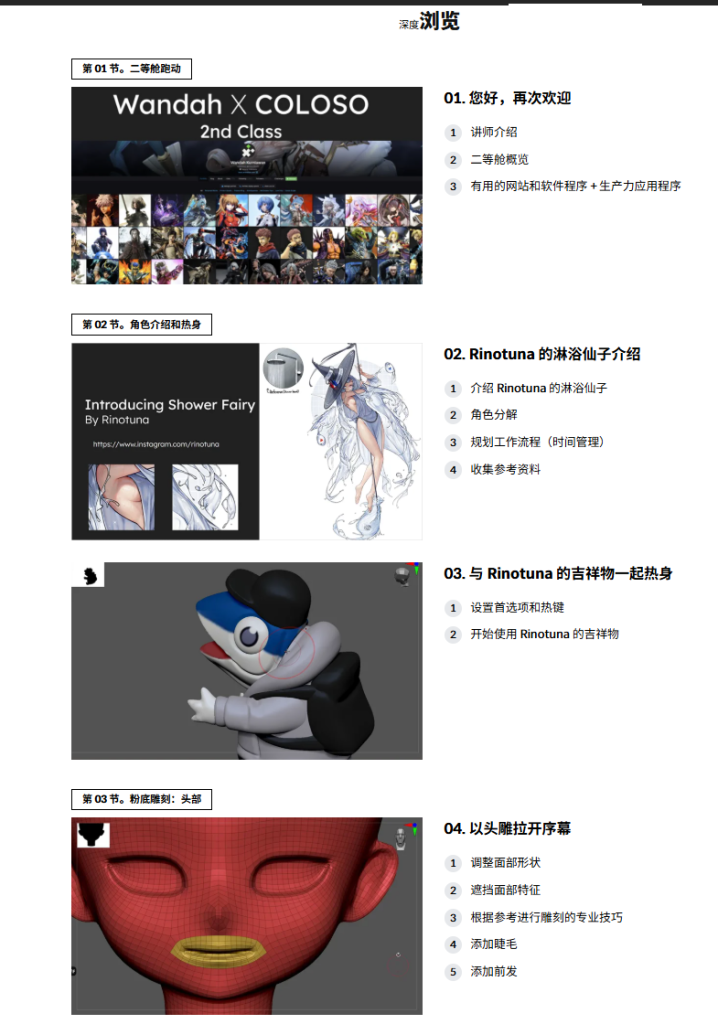 图片[6]-雕刻 3D 收藏品高级指南  Zbrush-虚幻之初