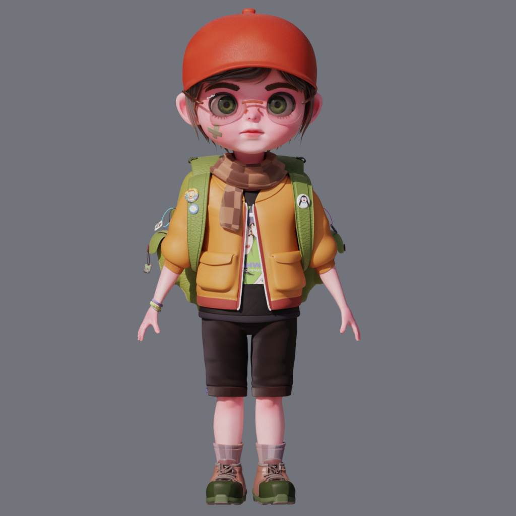 图片[9]-让我们学习 3D 动画角色创建 Blender-虚幻之初